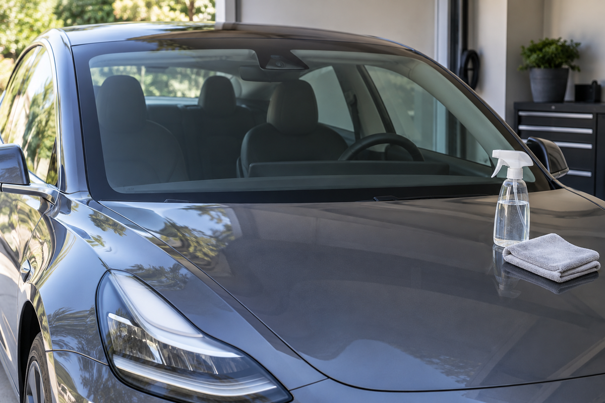How to Clean a Tesla Model 3 Front Camera Without Scratching the Lens