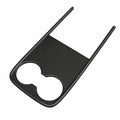 Real Carbon Fiber Center Console Cup Holder Cover Trim for Model Y Standard 2026+