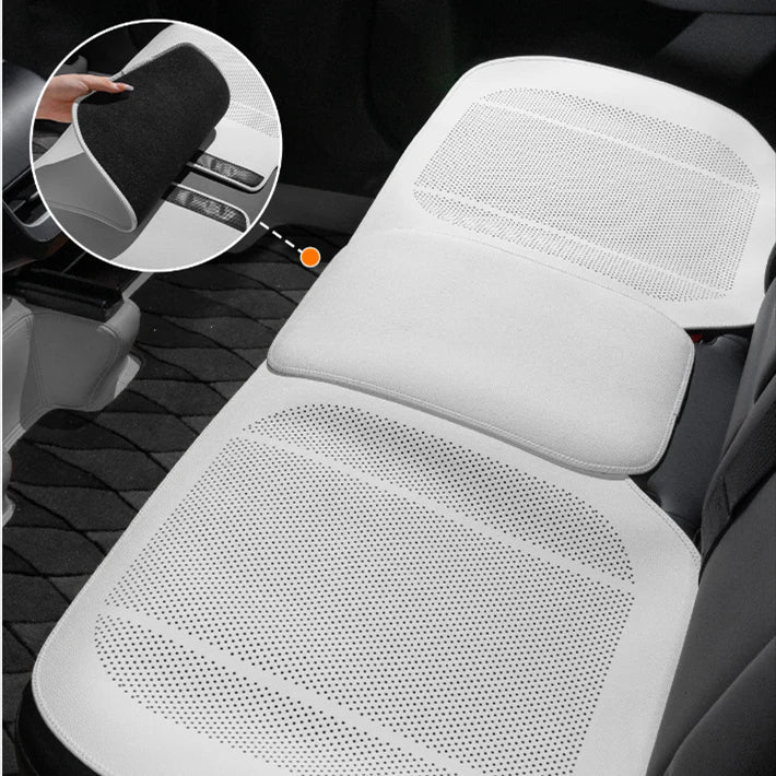 All-Wheather Nappa Leather Car Seat Covers for Tesla Model 3/Y