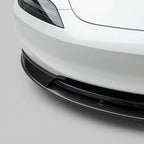 Real Carbon Fiber Aero Front Lip Spoiler for Model 3 Highland 2024+
