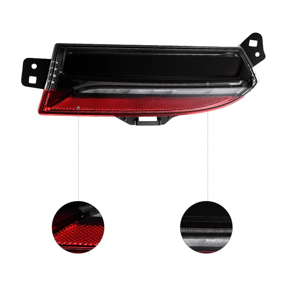 LED Rear Bumper Reflector Lights for Model 3 Highland
