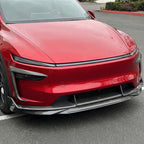 2025+ Model Y Juniper Carbon Fiber Front Lip Splitterc- High Performance Exterior Upgrade (Glossy/Matte)