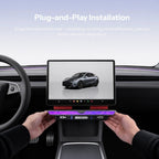 Model 3 Highland/Model Y Juniper Under Screen Crystal Dock | 3-in-1 Ambient Light, Aromatherapy & USB Fast Charging