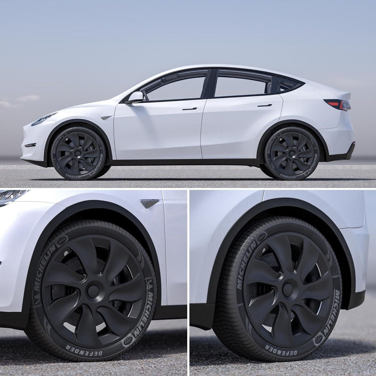18″ 19″ 20″ Wheel Covers for Tesla Model 3 / Model Y (4PCS)