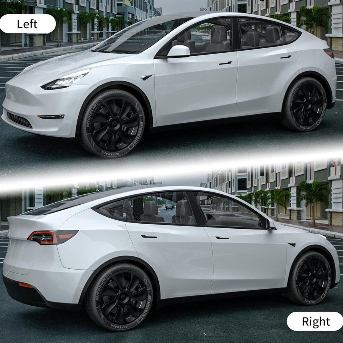 18″ 19″ 20″ Wheel Covers for Tesla Model 3 / Model Y (4PCS)