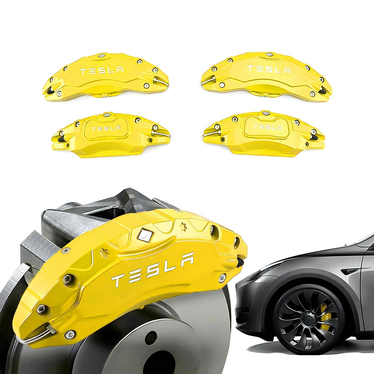 18" /19" Car Caliper Covers for Tesla Model 3 2017-2024 - Tesery Official Store
