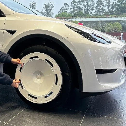 18" 19" Wheel Covers for Tesla Model 3/Y (4PCS) White
