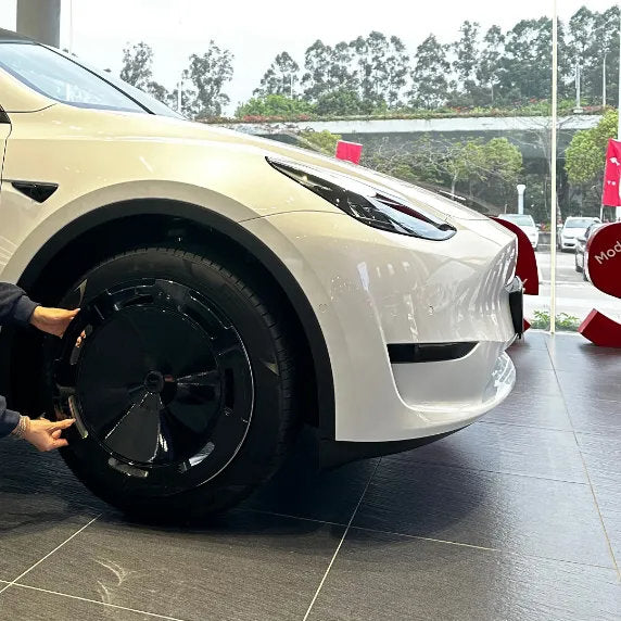 18" 19" Wheel Covers for Tesla Model 3/Y (4PCS) Glossy Black