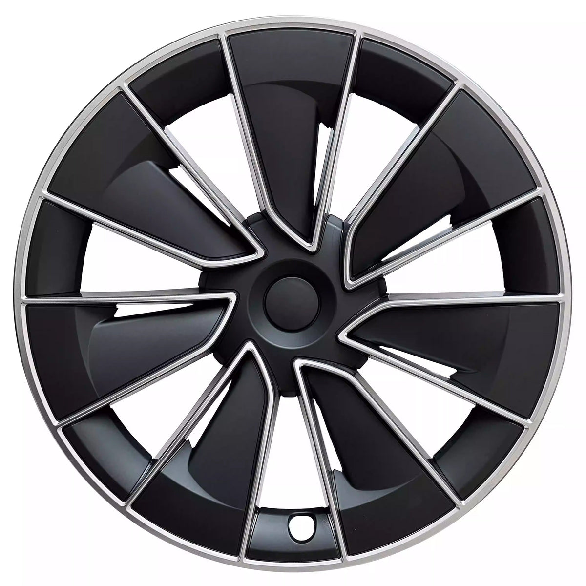 19 Gemini Performance-Style ABS Wheel Hubcaps for Model Y | 4-Piece Set | 5 Colors | 2 Styles | Tool-Free Install