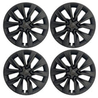 19" Cyclone Wheel Covers for Tesla Model 3 Highland Matt Black