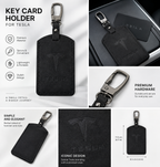 Tesla Card Key Holder – Alcantara All Tesla modelsCase for All Tesla