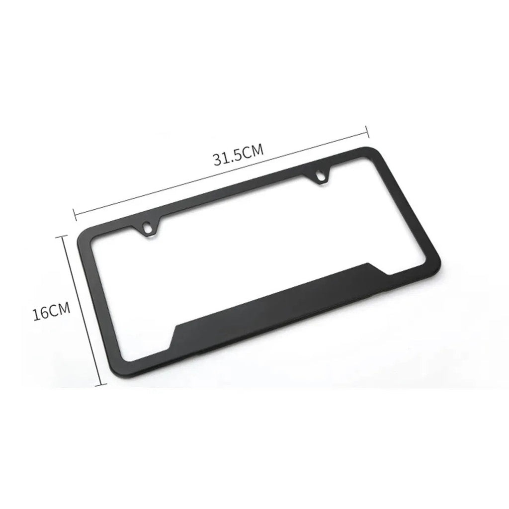 2pcs License Plate Frame for Tesla Model S/3/Y