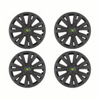 4PCS HubCap Wheel Covers for Tesla Model Y (19-inch) Model Y (19-inch) Matt Black