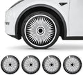 4Pcs Wheel Caps Suitable for Tesla Model Y 19-Inch Rims