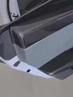 Real Dry Carbon Fiber Upper Door Trim for Model 3 Highland / Model Y Juniper