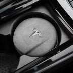 Cup Holder Suede Ashtray for All Tesla