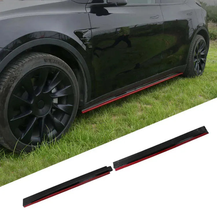 ABS Plastic Side Skirt for Tesla Model Y（2020-2024）