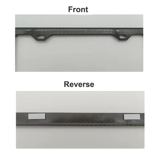 Carbon Fiber License Plate Frame for Tesla Model 3/Y（2017-2023）