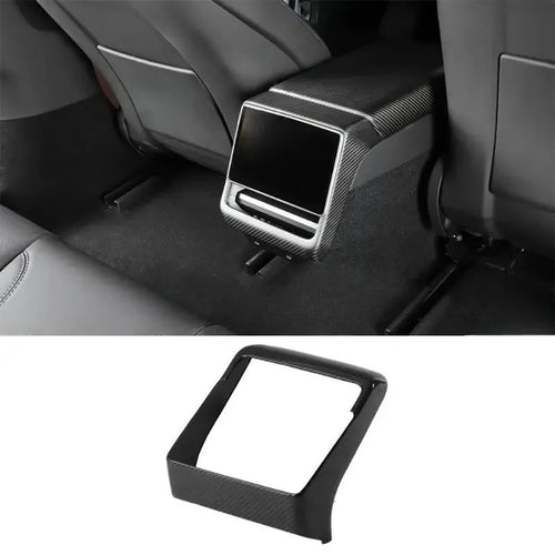 Carbon Fiber Rear Seat Vent Cover for Tesla Model 3 Highland/Model Y Juniper