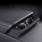 Center Console Storage Box for Model 3 Highland/Model Y Juniper Model 3 Highland Model Y Juniper Black