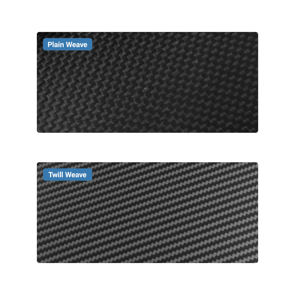 Dry Carbon Fiber Center Console Cover For Tesla Model Y Juniper / Model 3 Highland