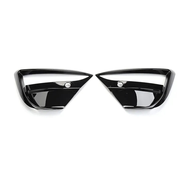 Fog Light Cover for Tesla Model 3 (2017-2023) Bright Black
