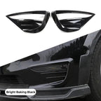 Fog Light Spoiler Trim Guard for the Tesla Model Y (2020-2023） Black