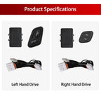 Front Seat Adjustment Passenger Remote Control for Tesla Model 3/Y Model Y（2020-2025.02） Right Hand Drive(RHD)
