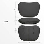 Nappa Leather Ergonomic Headrests for Tesla Model 3/Y/X/S