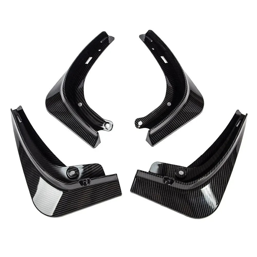 Mud Flaps for Tesla Model 3/Y (2017-2023) Carbon Fiber Pattern
