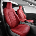 Nappa Leather Seat Covers for Model 3 Highland & Model Y Juniper