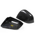 Precision Carbon Fiber Side Mirror Caps for Tesla Model S (1 Pair) Gloss Carbon Fiber Model S（2021-2025）