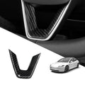 Real Carbon Fiber Steering Wheel Cover for Model 3 Highland/Model Y Juniper