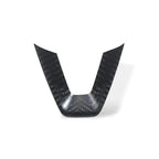 Real Carbon Fiber Steering Wheel Cover for Model 3 Highland/Model Y Juniper Matte