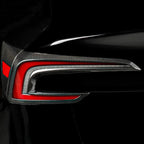 Real carbon fiber tail light frame for the Tesla Model 3 Highland (2 pcs)