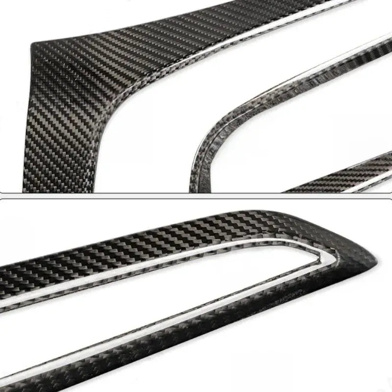 Real carbon fiber tail light frame for the Tesla Model 3 Highland (2 pcs)