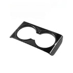 Rear Seat Cup Holder Protection Cover For Tesla Model 3 Highland/Model Y Juniper Glossy Fiber