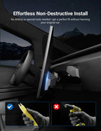 Rotatable Center Console Screen Mount for Tesla Cybertruck