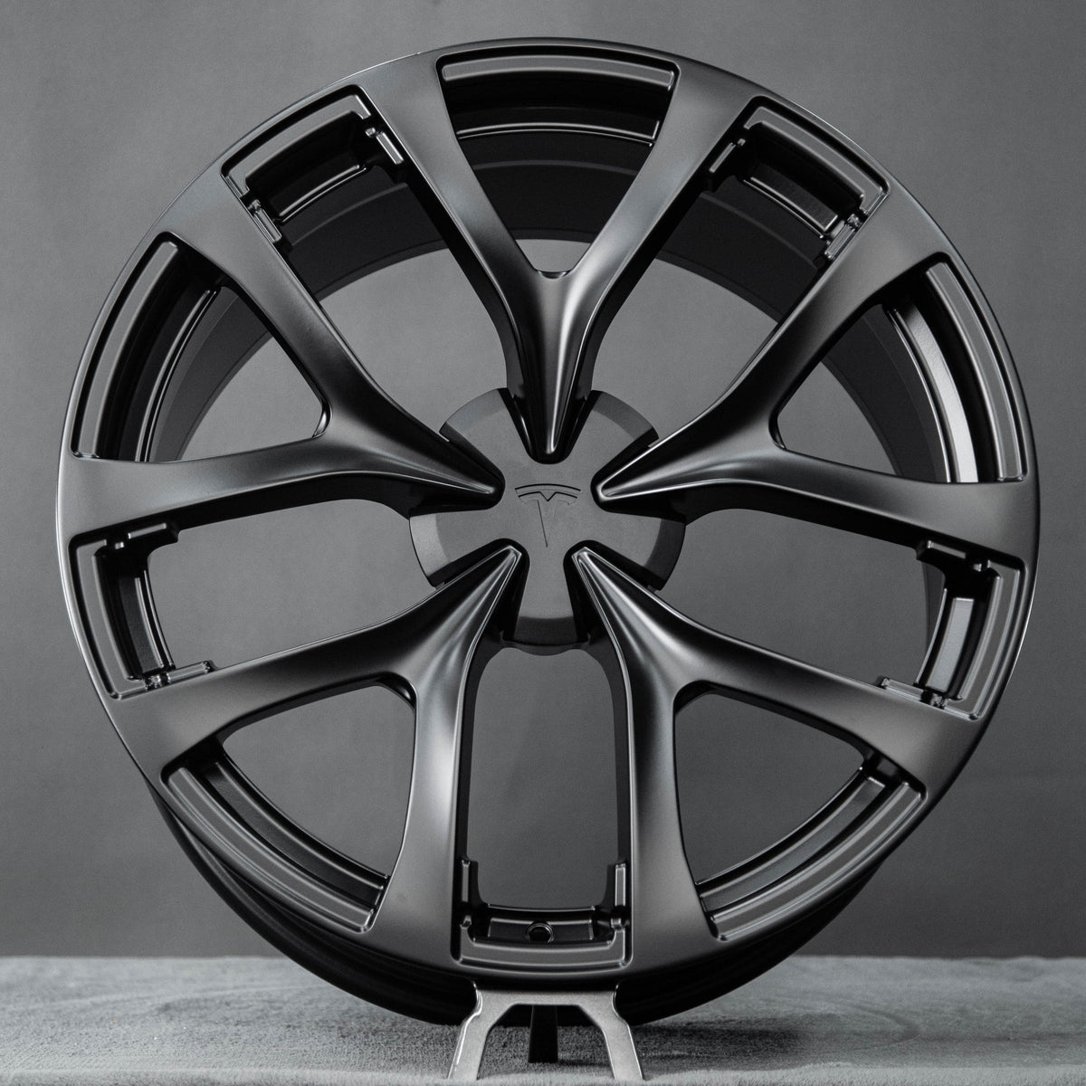 Turbine Flow Forged Wheels for Tesla（4pcs） Matte Black