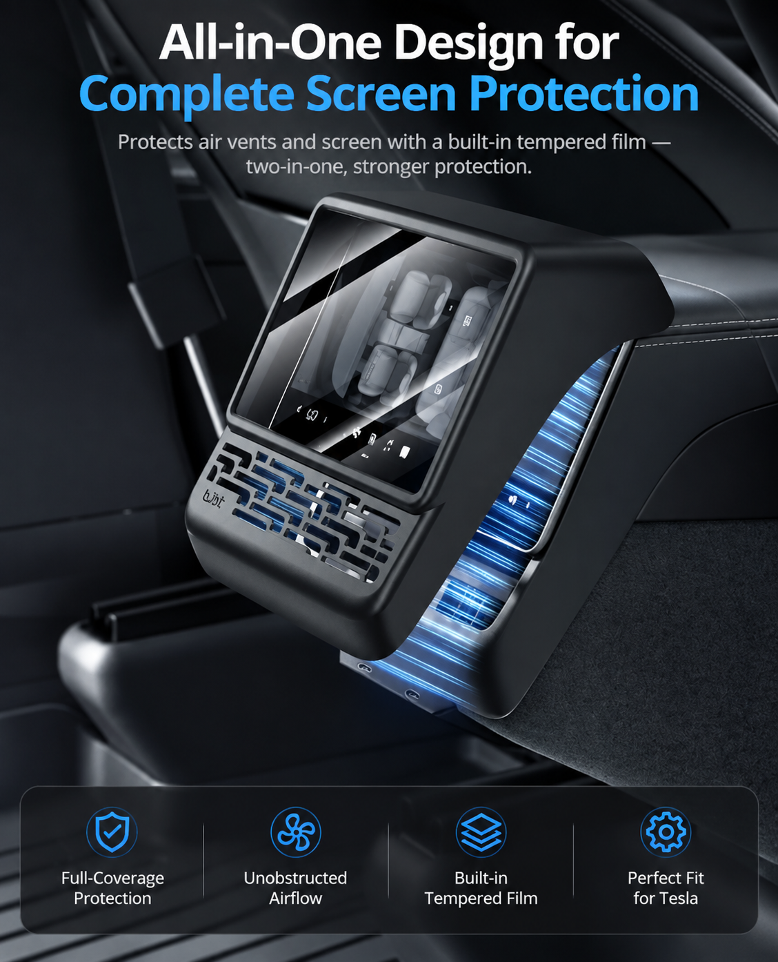 Screen protector for Tesla Model 3/Y air vents-Teskay