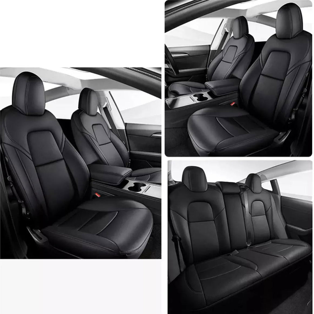 Seat Covers for Tesla Model 3 Highland / Model Y Juniper Black