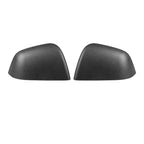 Side Mirror Cover for Tesla Model 3（2017-2023.10）/ Y（2020-2024） Matte Black Carbon Fiber Pattern