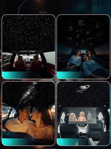 Starry Sky Sunroof Projector Ambient Lighting for Tesla