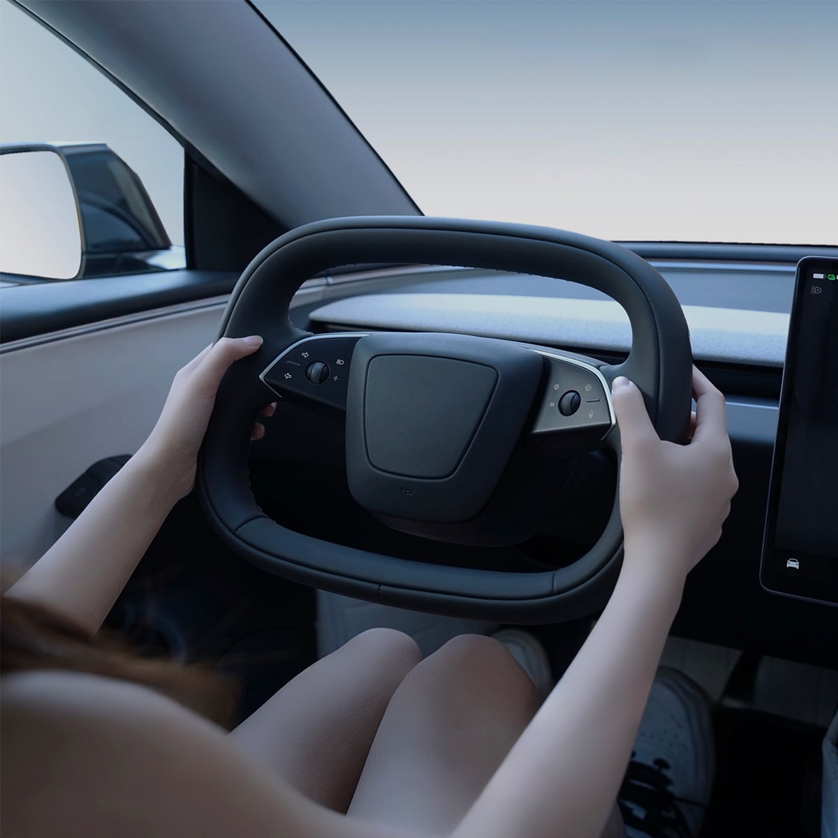 Starlink 4.0 Cyber Yoke Steering Wheel for Model 3 Highland