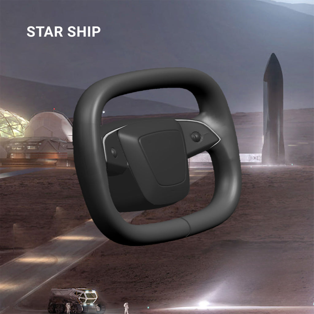 Starlink 4.0 Cyber Yoke Steering Wheel for Model 3 Highland Model 3 Highland 2024-Present Star Ship