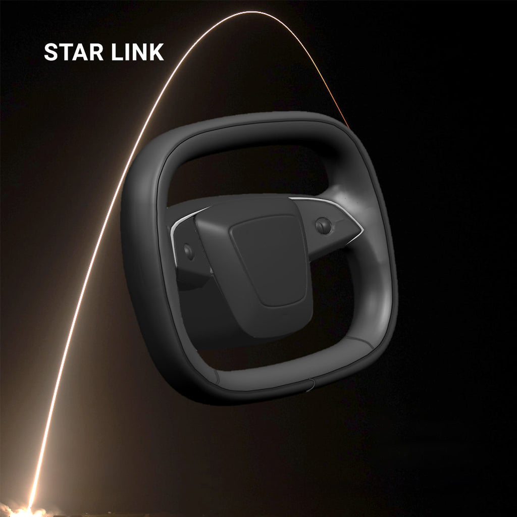 Starlink 4.0 Cyber Yoke Steering Wheel for Model 3 Highland Model 3 Highland 2024-Present Star Link