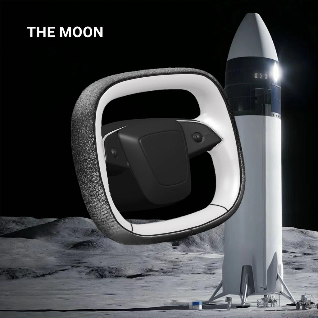 Starlink 4.0 Cyber Yoke Steering Wheel for Model 3 Highland Model 3 Highland 2024-Present The Moon