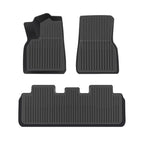 TPE+Menes Double Layer Floor Mats for Tesla Model 3/Y Model Y（2020-2025.02） Left-Hand Drive Floor Mats（3 Pcs）