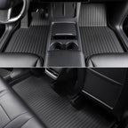 TPE+Menes Double Layer Floor Mats for Tesla Model 3/Y