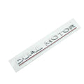 Tesla Car Emblem Silver